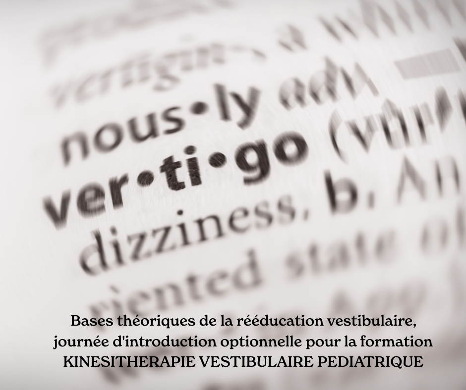 Kinésithérapie vestibulaire pédiatrique(